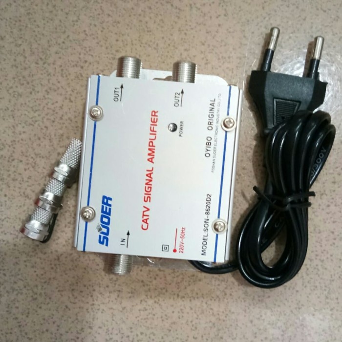 Terlaris Penjernih Sinyal Tv Penguat Signal Tv 2 Wayspliter Tv Boster Tv
