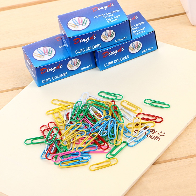 

PAPER CLIP WARNA WARNI ISI 70PCS/klip kertas berwarna
