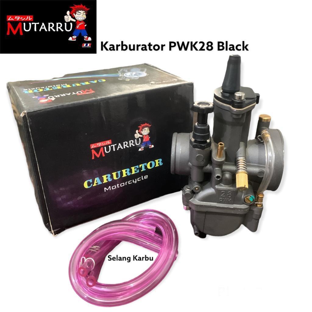 (BISA COD) Karburator MUTARRU Original Pwk 28 mm, Pwk 28mm Setingan Mudah Dan Langsam, Karbu Carburator Racing