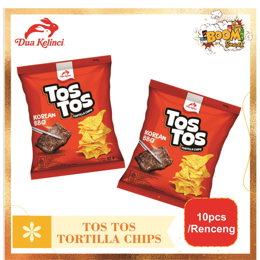 RCG - Tos Tos Tortilla Chips isi 10 pcs