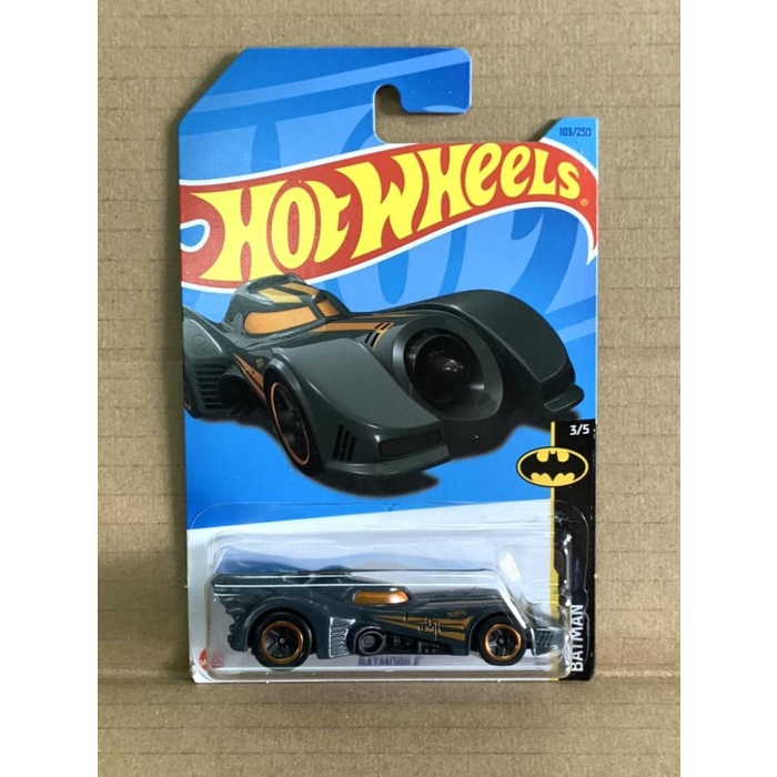 Hotwheels Batman Batmobile Grey 3/5 - Lot E 2023