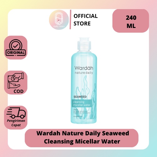 Qeila - Wardah Nature Daily Seaweed Cleansing Micellar Water 240 ml