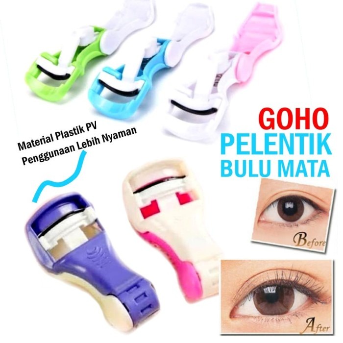 GOHO eyelash curler Pelentik Bulu Mata / Penjepit bulu mata / Alat Jepit Pelentik Bulumata