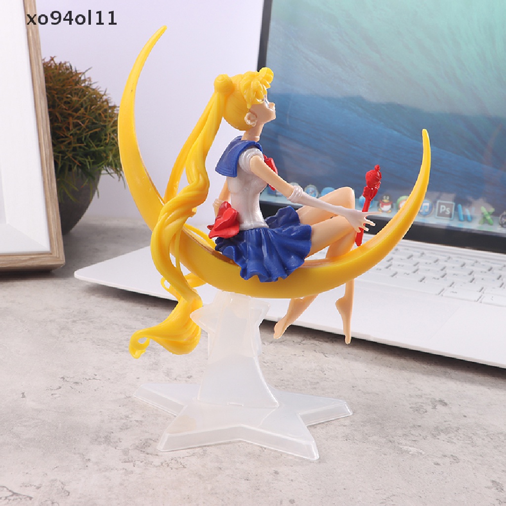 Xo Anime Sailor Moon PVC Boneka Mainan Anak Dekorasi Action Model Ornamen Mobil OL