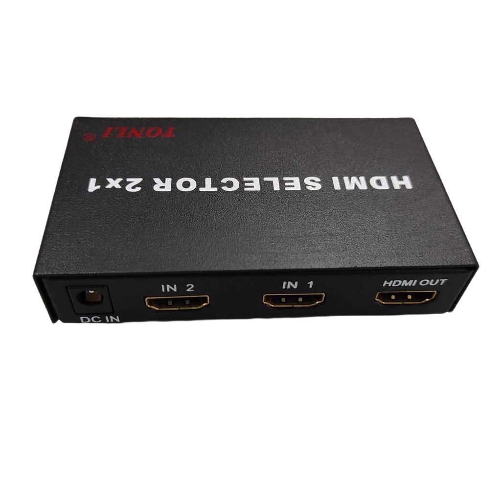 HDMI Splitter / Adapter Spiltter HDMI 2 Port (1 Output, 2 Input) Full HD 1080 + Remote