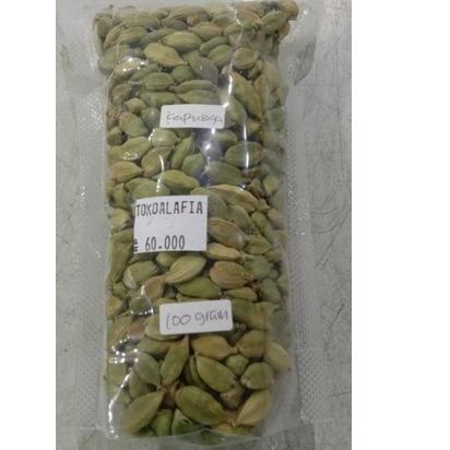 

⅍ Kapolaga Hijau Premium 100gram / Kapulaga ➥