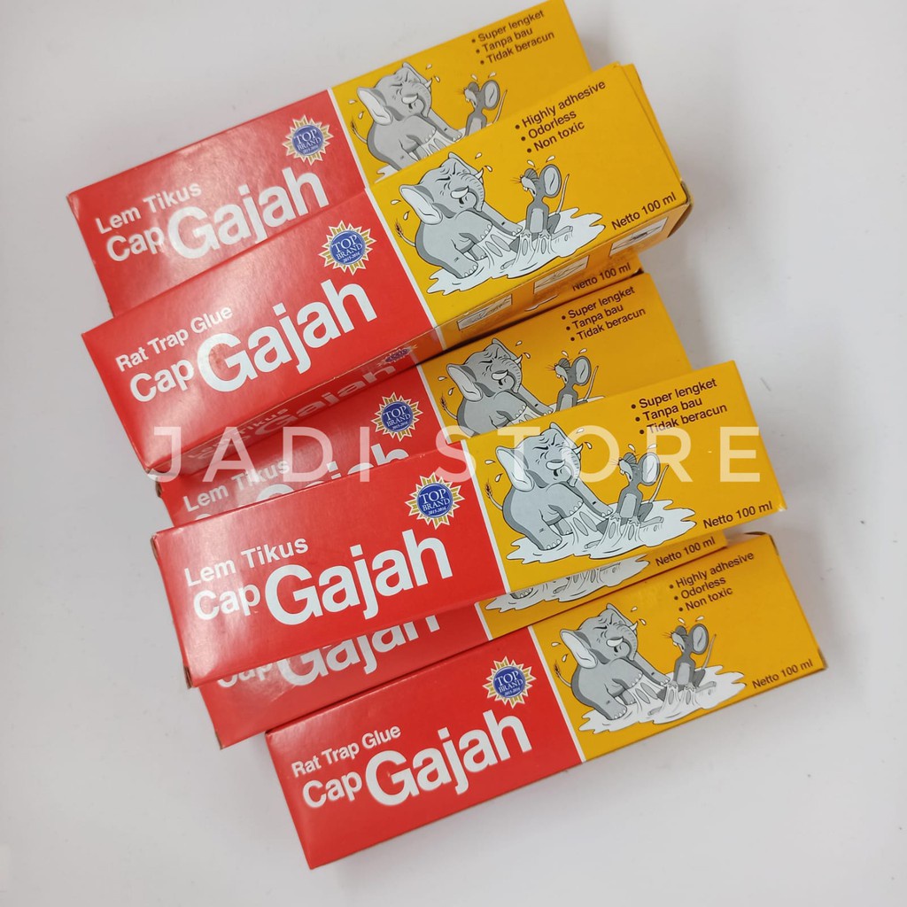 Lem Tikus Super Lengket Jebakan Tikus Cap Gajah Lem Tikus Cap Gajah Lem Cap Gajah ORIGINAL