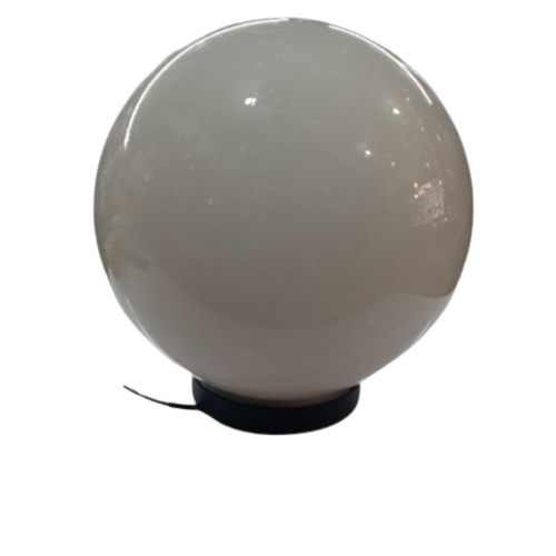 KAP LAMPU TAMAN BULAT 10 INCH MEVAL PUTIH