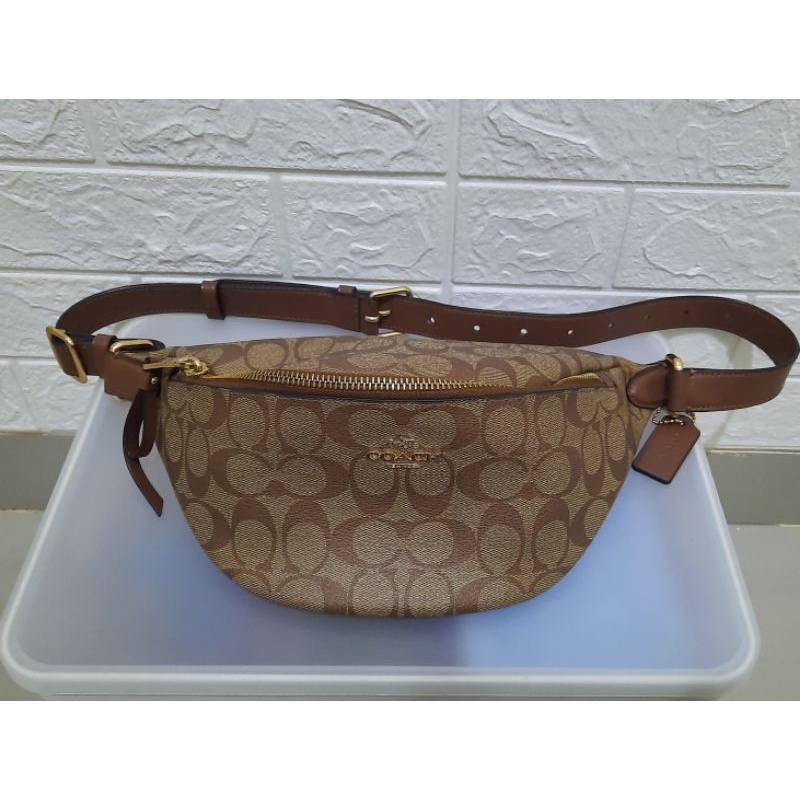 Coach Signature Belt Bag