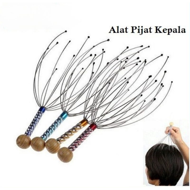 Alat Pijat Bokoma Massage Tanpa Listrik Head Manual Relaxing Anti