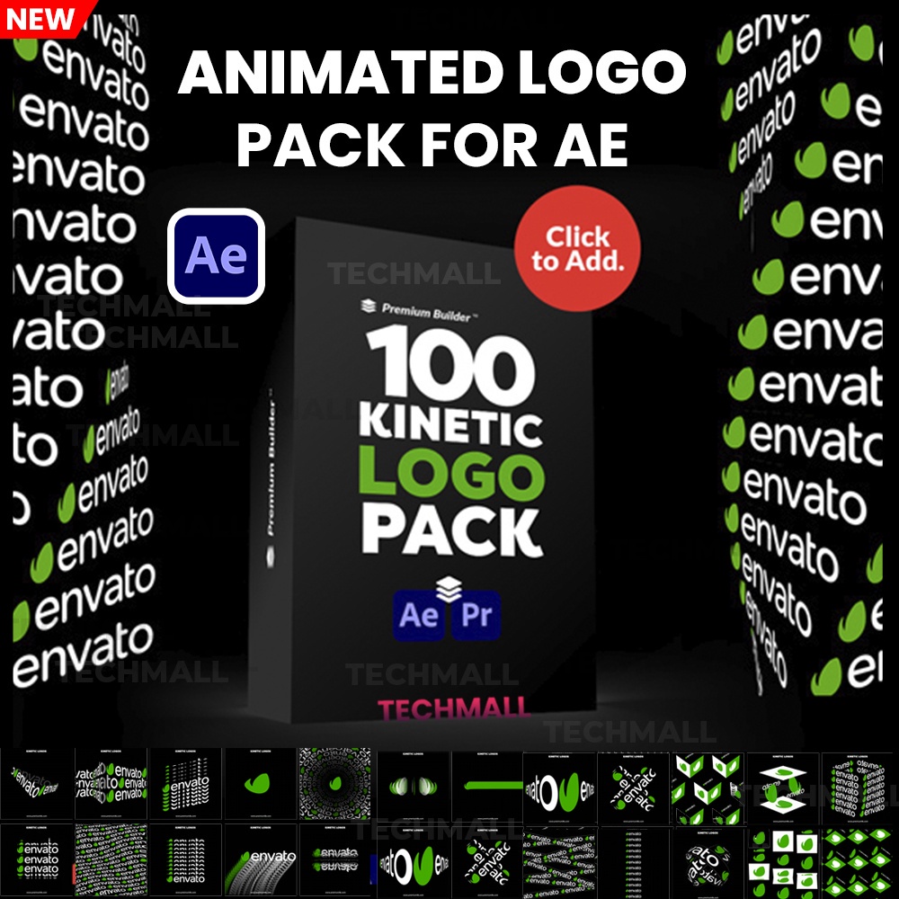 

NS 100+ Animated Kinetic Logo Pack FOR AE & PR