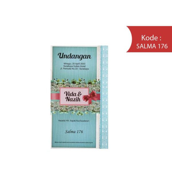 SALMA 176 Blanko Undangan | Blangko Undangan | Undangan Murah