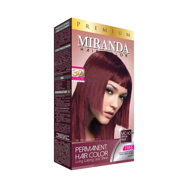 MIRANDA HAIR COLOUR  MC-10 WINE RED 30