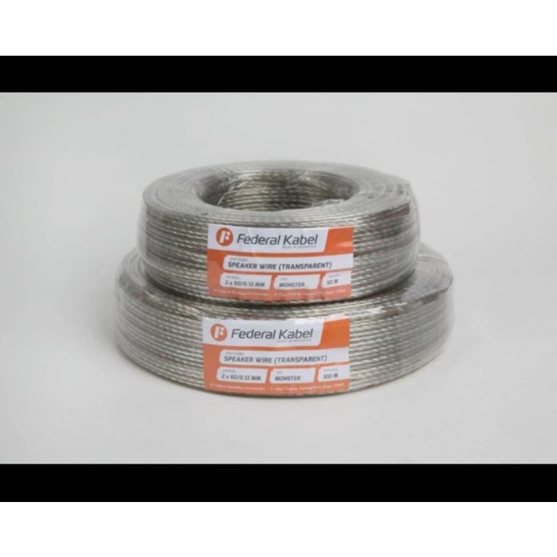 Federal Kabel Speaker (Silver Shadow) 2x60/0.12mm 100M