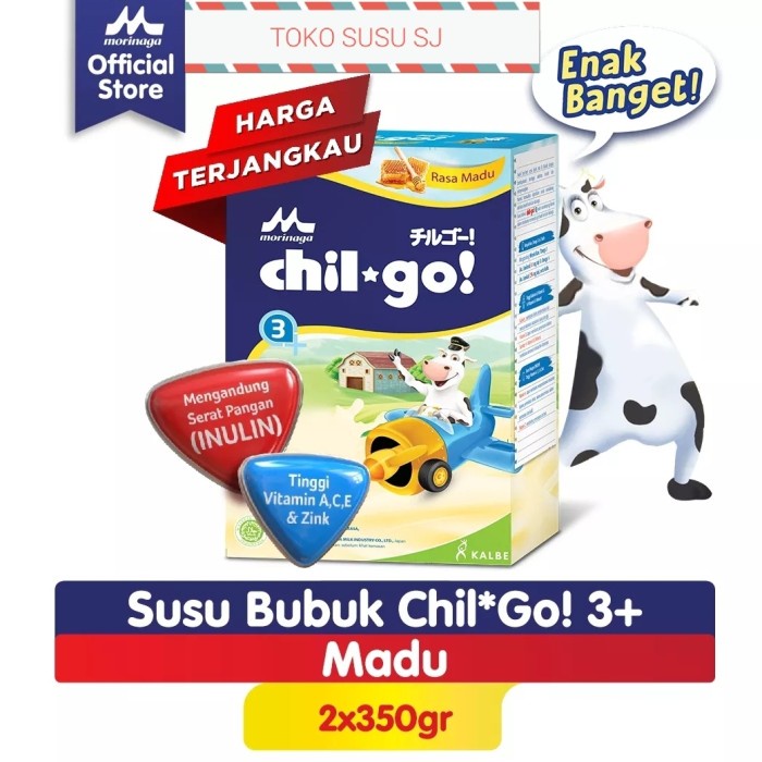 

[ COD ] CHILGO BUBUK POWDER 3 + VANILA MADU 700 GRAM/CHIL GO/700GR/3+ - MADU