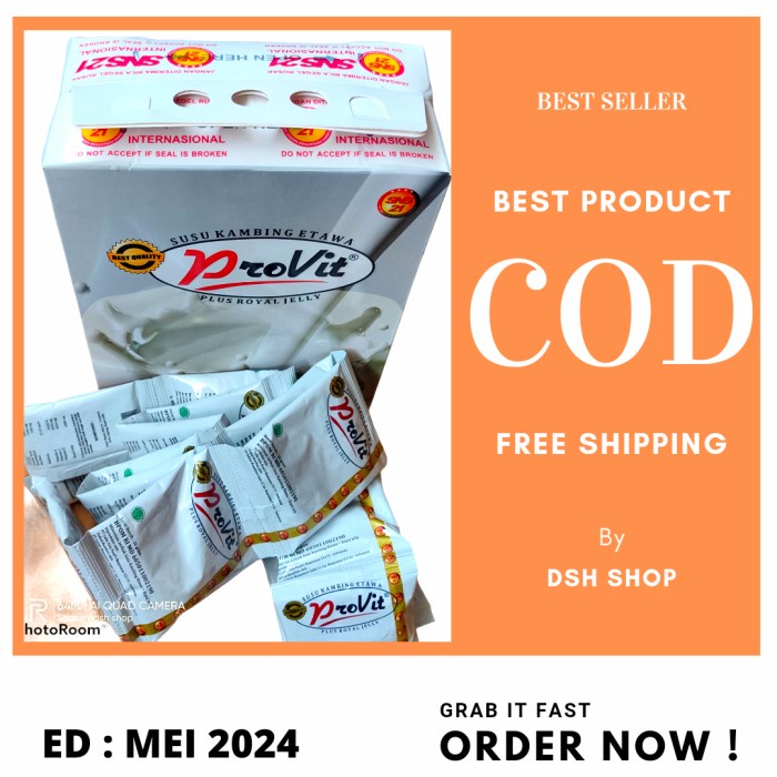 

[ COD ] Susu Kambing Etawa Provit Isi 50
