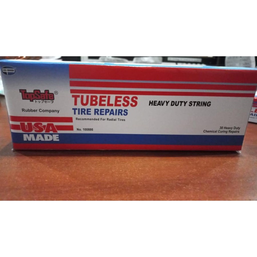 Karet Tambal Tubeless top safe