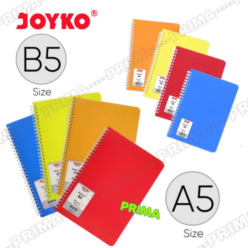 

NOTE BOOK / BUKU NOTES SPIRAL / AGENDA JOYKO (TERSEDIA UKURAN A5 & B5)