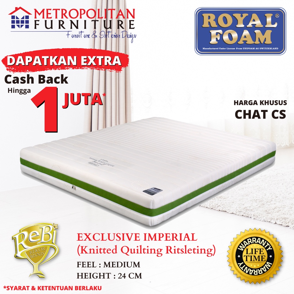 Kasur Busa Royal Foam Imperial Hanya Kasur