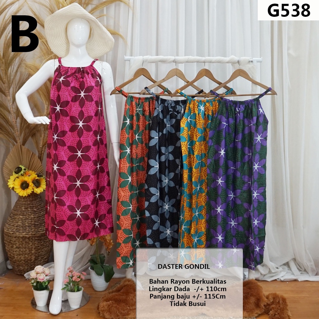 Daster SEKSI GONDIL | Dada Kerut |Daster Murah |Yukensi tali kerut di bahu muat sampai size XL / RTL