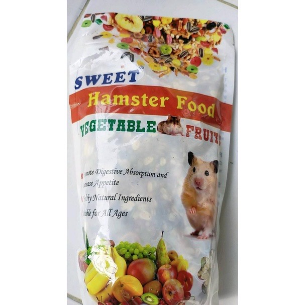 VEFRUIT 400GR - Sweet Hamster Food Vegetable Fruit Nutrisi Lengkap 400 gr