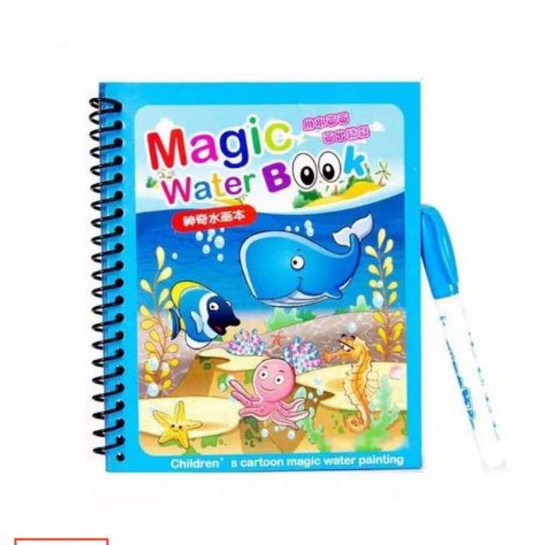 

Magic Water Book, Buku Mewarnai Bisa Hilang Sendiri