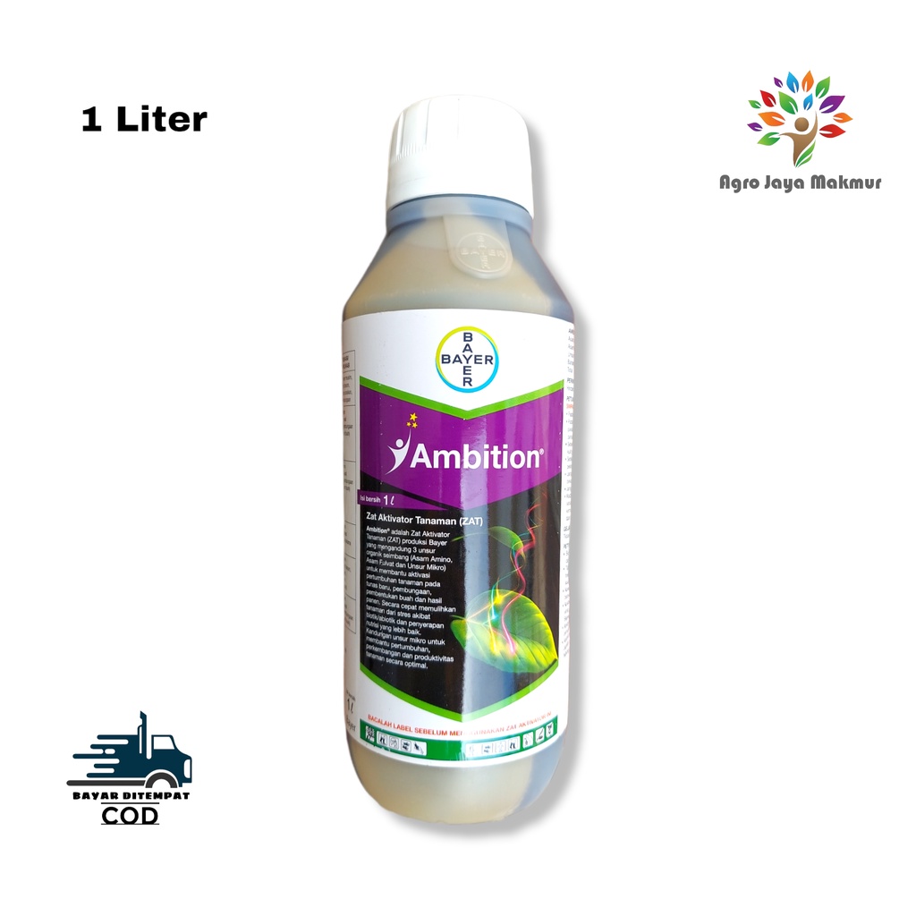 Ambition ZAT 1 liter/ambition penyubur tanaman/bayer ambition/ambition bayer/pupuk ambition bayer/Za