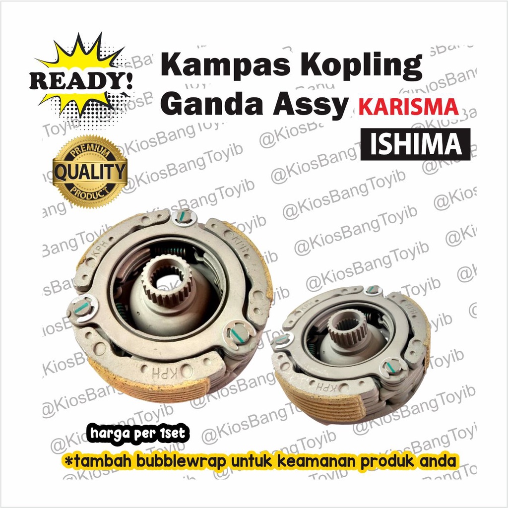 Kampas Kopling Ganda Assy Honda KARISMA KHARISMA KPH (ishima)