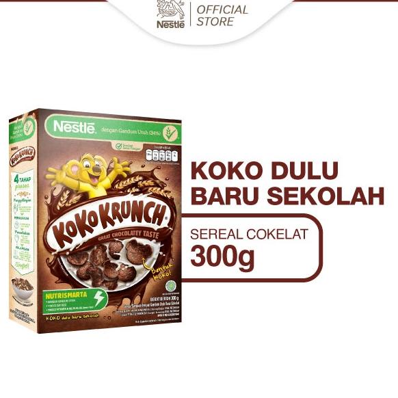 

fxz90 Nestle KOKO KRUNCH Sarapan Sereal Coklat 300g/330g Hot Sale