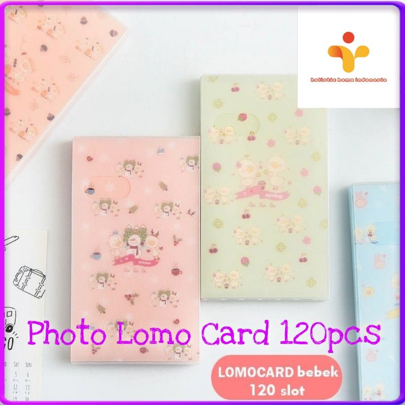 TEMPAT ALBUM KARTU NAMA PHOTO LOMO CARD 120SLOT