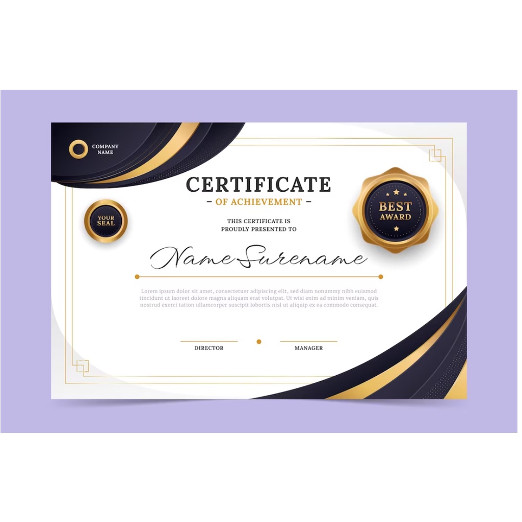 

CETAK SERTIFIKAT ATAU PIAGAM UKURAN A4 Photo Art Papper glossy 200gsm