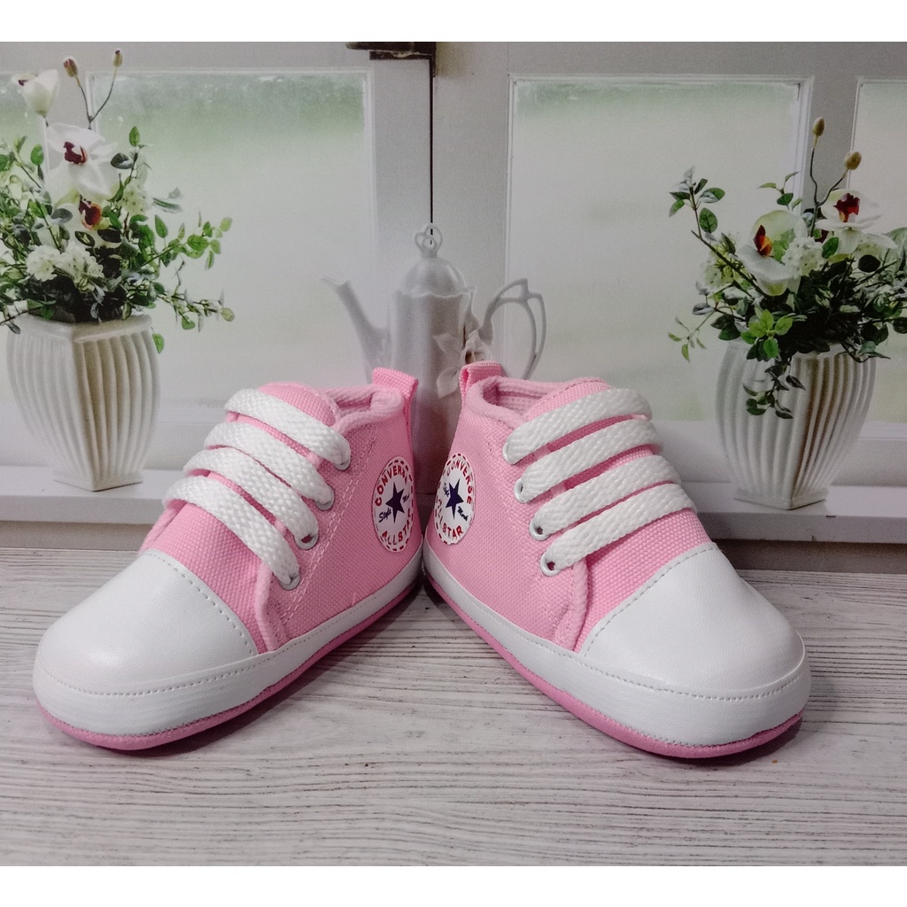 Sepatu Prewalker Bayi Perempuan Usia 0-12 Bulan/sepatu bayi murah/sepatu anak casual/sepatu baby