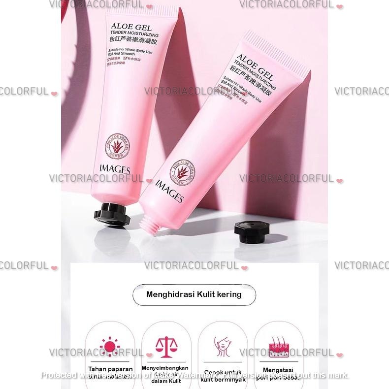 IMAGES Aloe Vera Gel Plant Extraction Moisturizing Aloe Vera