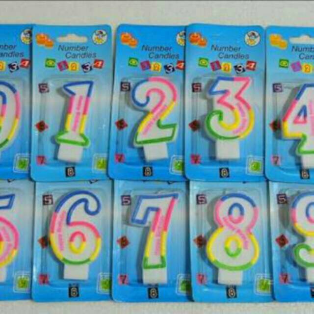 Lilin angka ultah  / Lilin ulang tahun angka / Lilin angka tinggi 7 cm s1/ lilin angka pelangi/ lilin angka karakter/ lilin ultah/ lilin unik/ candle number