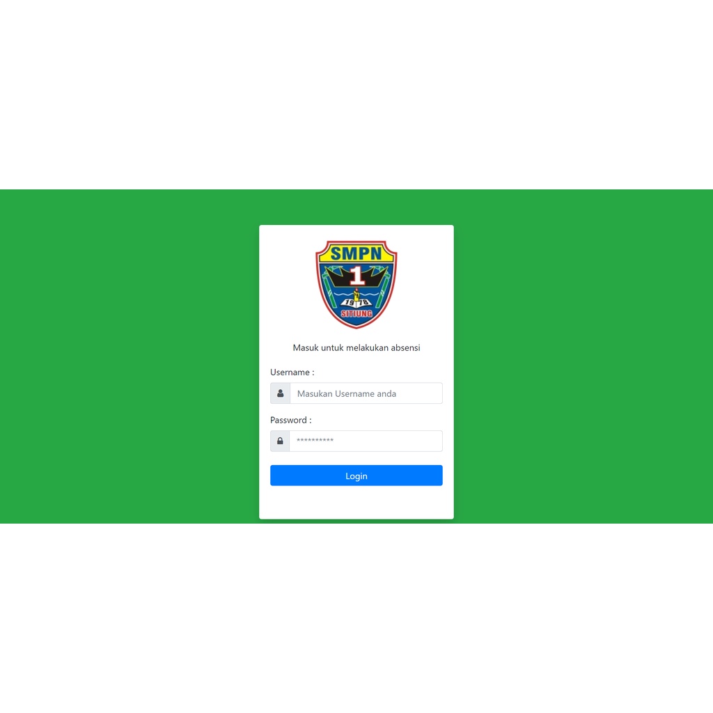 Aplikasi Absensi Guru dan Karyawan Berbasis Web
