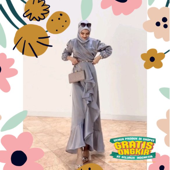 Dress Kondangan Termurah / Dress Bridesmaid / Dress Pesta / Dress Kondangan Remaja / Sera Dress / sl