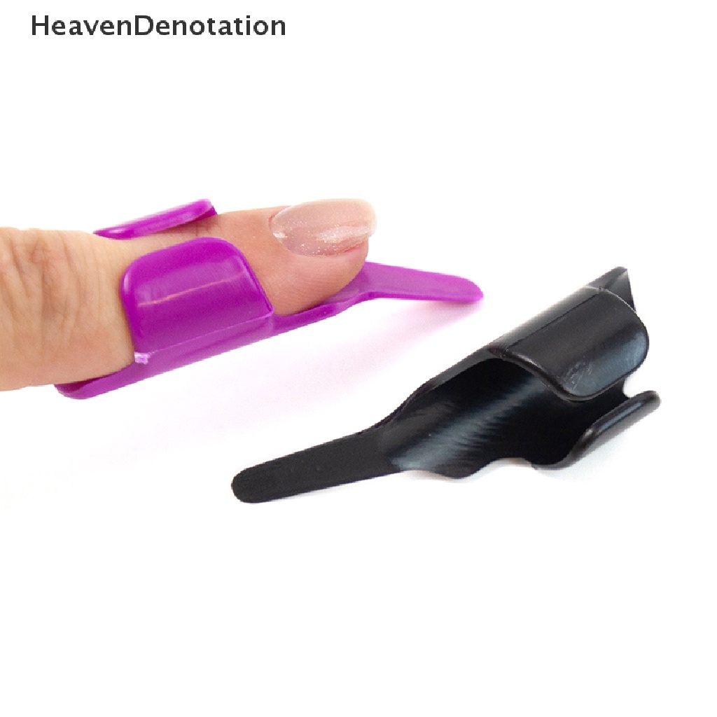 [HeavenDenotation] 1pcs Jahit Fingerthing Pusher Jahit Plastik Pelindung Jari Kain Cloth Alat Setrika Finger Thing Pusher Thread Controller HDV