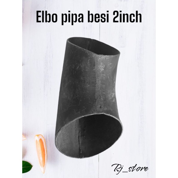 L-bow elbow keni las pipa besi 2inch