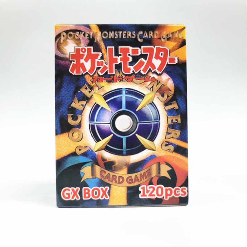 2023baru 120Pcs/Box Kartu Bersinar Pokemon Inggris GX Mega Trainer Card Game Mainan Battle Booster Collection Hadiah Untuk Anak-Anak Dewasa