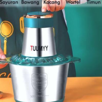 ➪ (TUUMYY) BLENDER STAINLESS MULTIFUNGSI {2L} TM-0810 ✭