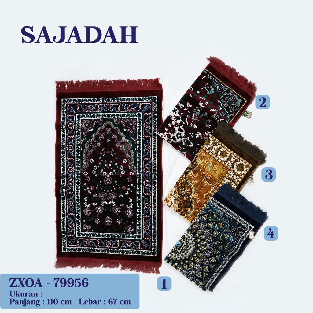 SAJADAH BATIK DEWASA SAJADAH MURAH SAJADAH KEKINIAN RIA BATIK SOLO