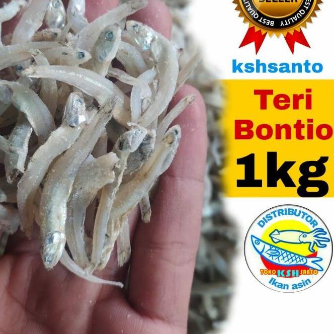 

♡ Ikan asin teri bontio vip-1kg ✯