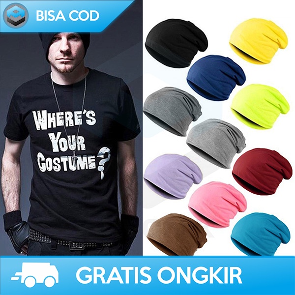 TOPI KUPLUK MUSIM DINGIN PRIA WANITA DEWASA UNISEX DISTRO BEANIE HAT