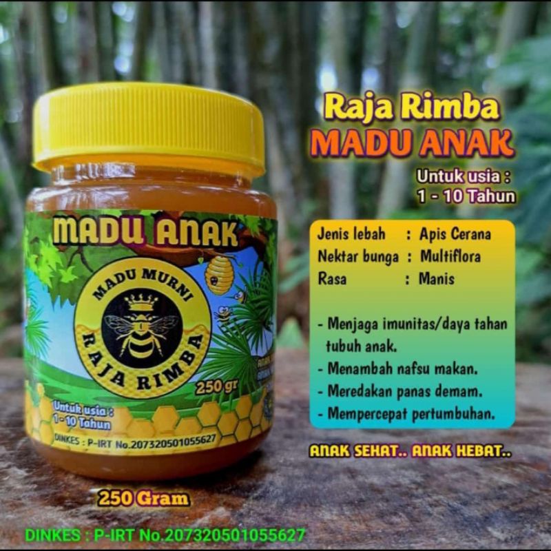 

MADU ANAK MADU RAJA RIMBA ASLI GARUT 250gr