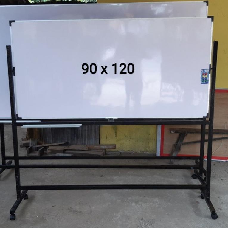 

Terkini.. Whiteboard papan tulis 90 x 120 + standing LSW