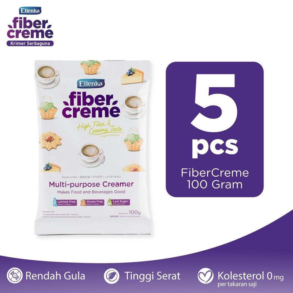 

【Penjualan Terbaik】✅COD FiberCreme Sachet 100gr - 5 Pcs