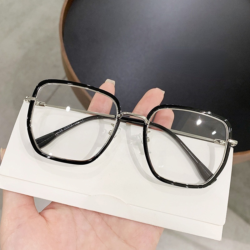 Kacamata Unisex Vintage Anti Radiasi Kacamata Anti-Biru Dan Anti-Letih Kacamata Anti Radiasi Untuk Pria Wanita Eyeglasses