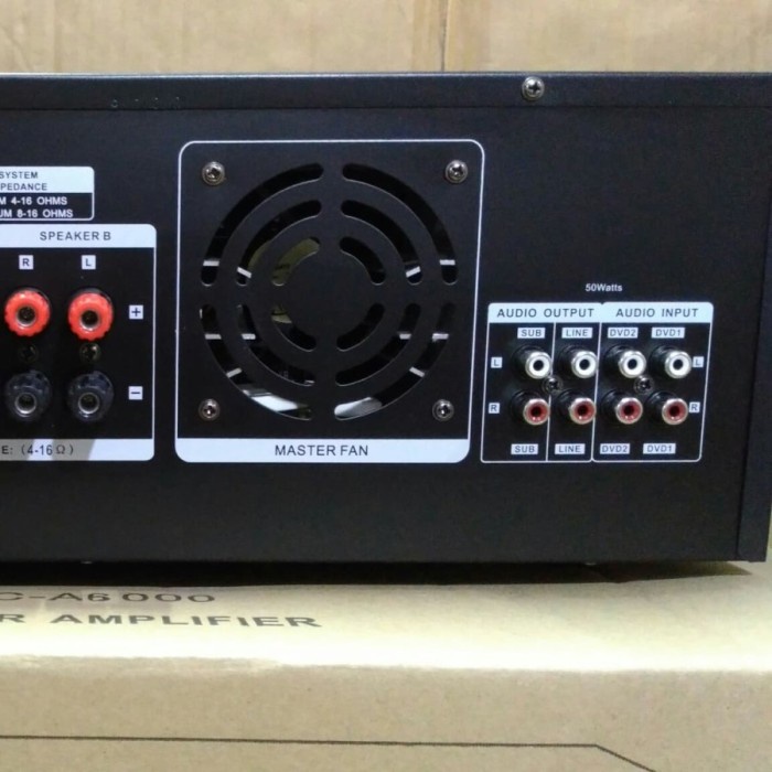 AMPLIFIER FIRSTCLASS FC A-6000/ FC A6000 / FCA6000 / FCA 6000 / A6000