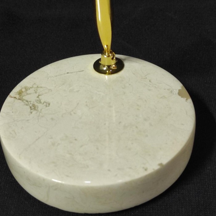 

Terlaris Marble Pena Holder Tempat Pulpen Bollpoint Meja Kantor Marmer