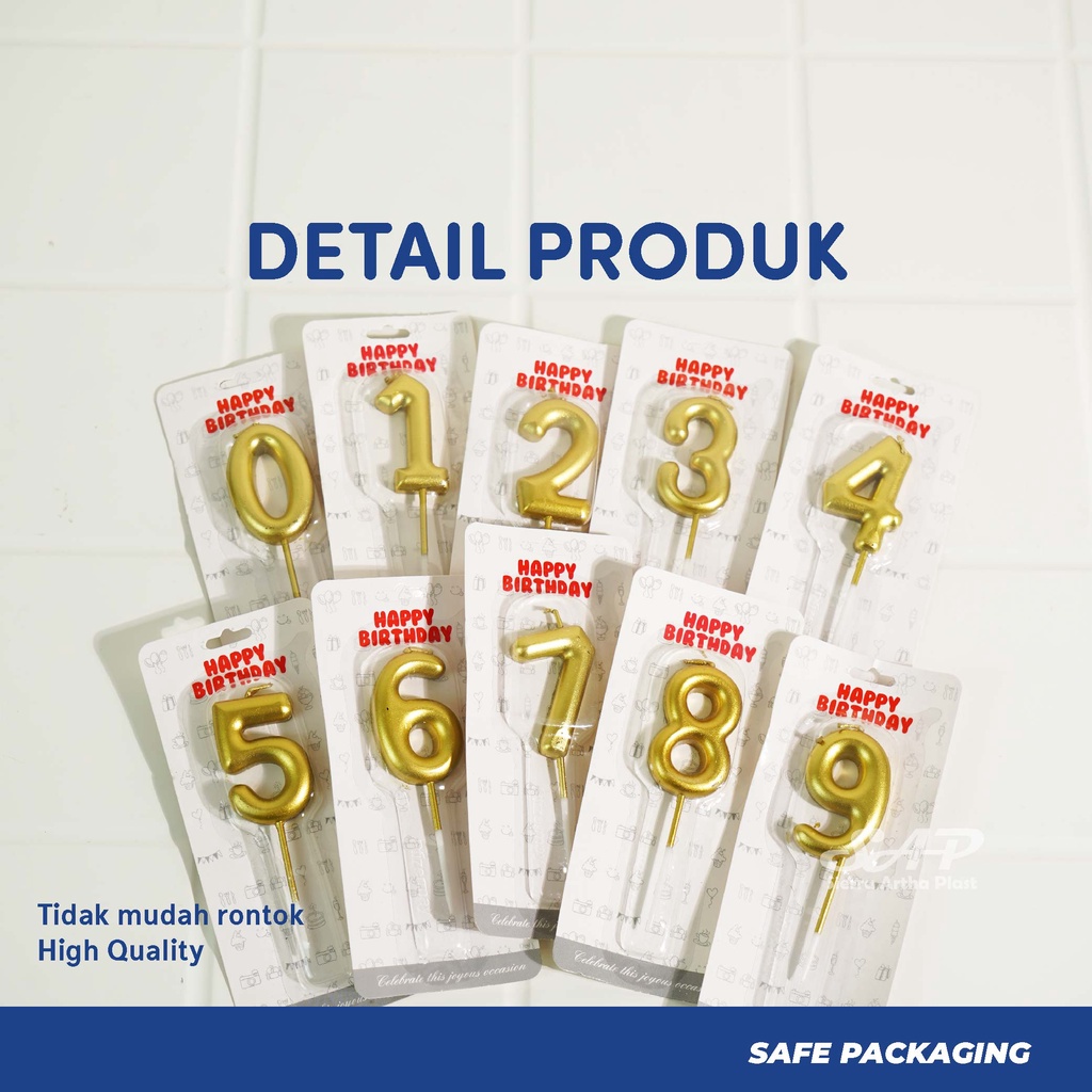 Lilin Ulang Tahun Angka | Lilin Ultah Angka | Lilin Ultah Angka Gold | Lilin Ultah Angka Silver